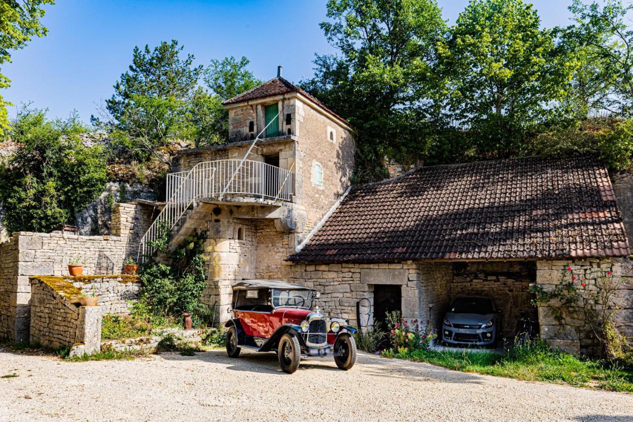 Le Domaine Des Carriers Panzió Chevroches Kültér fotó
